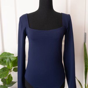 Babaton Squareneck Longsleeve Bodysuit